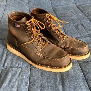Leather danner boots